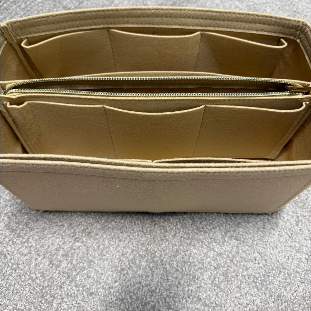 New! Purse Insert Organizer for LV Neverfull GM-Beige